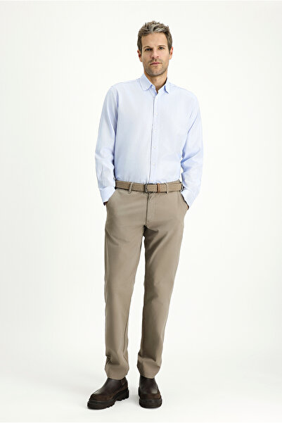 Kiğılı Βαμβακερό πουκάμισο Oxford με μακρυμάνικο κανονικό σχέδιο