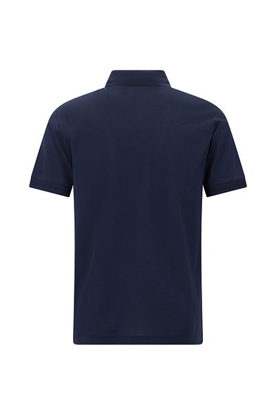 Kiğılı Slim Fit Slim Fit Embroidered Mercerized Cotton Polo Neck T-Shirt
