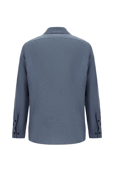 Abdullah Kiğılı Long Sleeve Regular Fit Sports Cotton Shirt