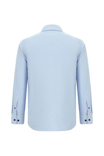 Abdullah Kiğılı Long Sleeve Regular Fit Sports Cotton Shirt