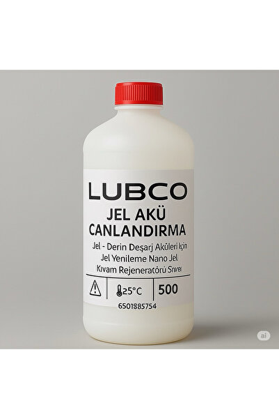 LUBCO Yeni Nesil jel Kıvamı Jel Akü Yenileme Rejaneratör Sıvısı 500 grm