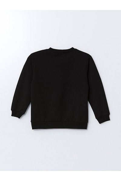 LC Waikiki Crew Neck Printed Baby Boy Sweatshirt