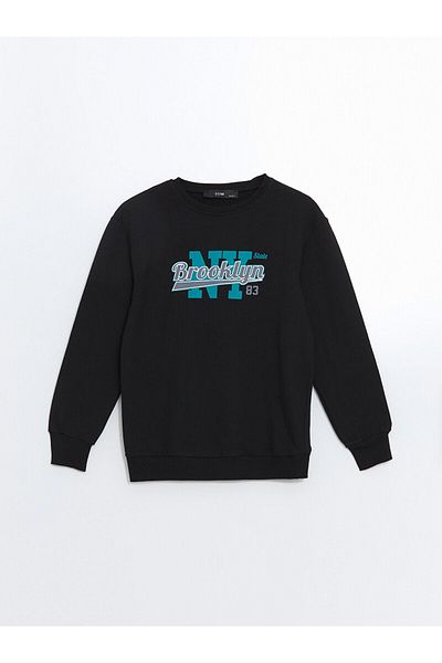 LC Waikiki Crew Neck Printed Boys' Sweatshirt