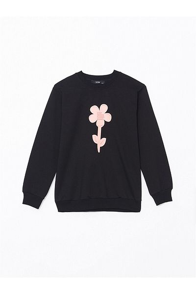 LC Waikiki Crew Neck Girl's Sweatshirt