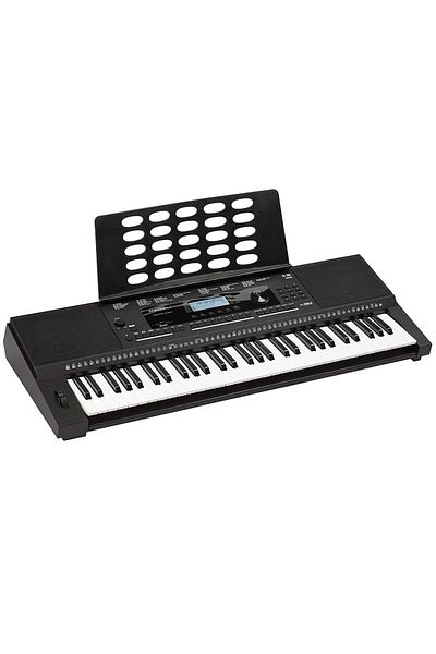 MEDELİ M361 Portable Keyboard, 61 Dynamic Keys, 653 Sounds, 240 Rhythms, USB Midi, Microphone Input
