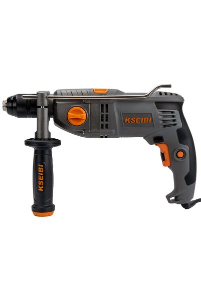 kseibi Impact Drill, 13 MM, 1050 W,No-Load Speed 0-2800 R.p.m, Electric Power Drill with Side handle