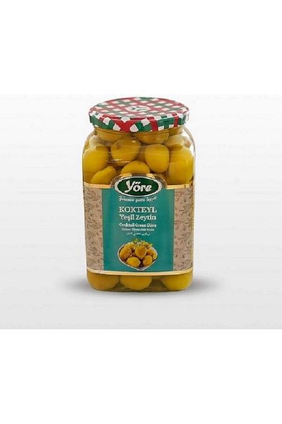 Yöre YORE Cocktail Green Olive in Brine (161-180) 550G