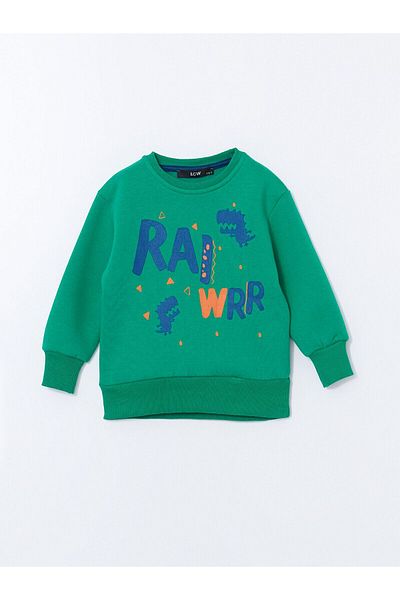 LC Waikiki Crew Neck Printed Boys' Sweatshirt