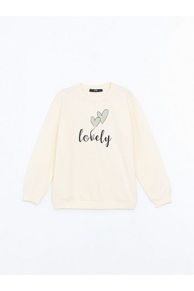 LC Waikiki Crew Neck Girl's Sweatshirt