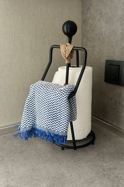 Grandmix Decorative Paper Towel Holder Hanging Human Figure Hand Towel Storage Holder Kitchen Organizer