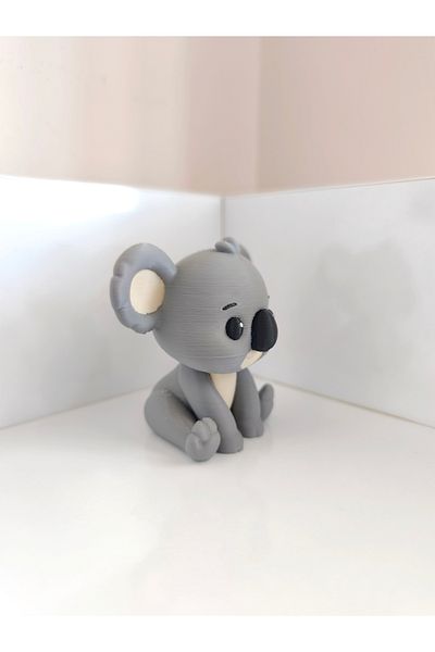 Alwin3d 7cm Safari Koala Cake Top Figure Toy