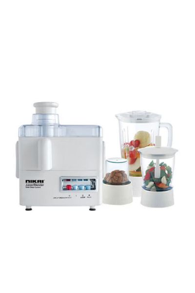 Nikai 4-in-1 Electric Food Processor 1.5 L 300 W NFP1724N White