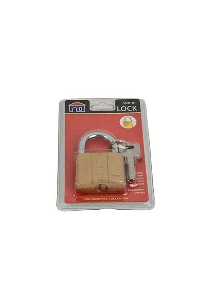 Generic 50mm metal lock with three keys