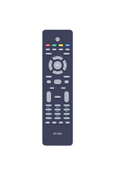 OEM RC1825 Remote control for LCD DIGIHOME, VESTEL, DUAL, FINLUX, HITACHI, MEDION