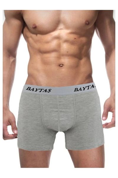 BEYAZTOPTAN Economic Package 100% Cotton Men's 10-Pack Lycra Classic Boxers