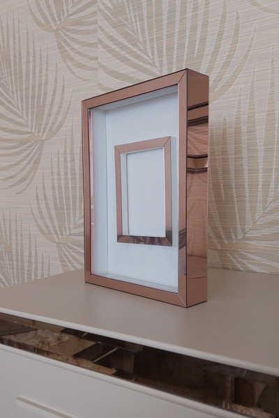 hobicehayaller Rama de memorie 25x35 cm cu sectiune foto! Noi cutii de trandafiri la modă! Design de flori de logodnă de promisiune!