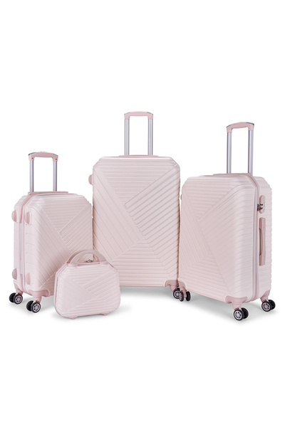 LİMRA طقم شنط سفر من ليمرا مكون من أربع حقائب أمتعة بعجلات لون