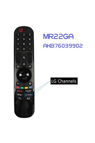 OEM LG LCD/LED remote control with Netflix - Prime video-Disnay-LGchanels-Alexa-2022-2023 with BLUETOOTH
