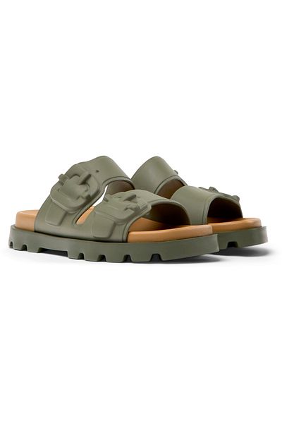 CAMPER Brutus Sandals Women's Green Sports Slippers K201792-004