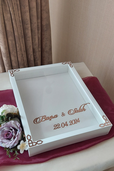 Verda Çerçeve 30x40 Cm 8 Cm Derin Gül Anı Çerçevesi! Gül Kutusu-hkm Ticaret. ...