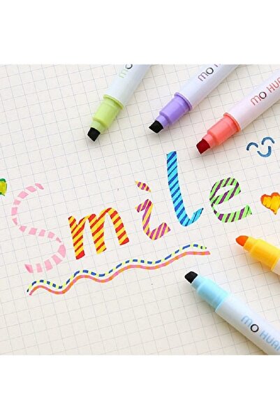 Doltri Fluorescent Erasable Pastel Highlighter
