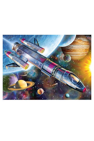 RAVENSBURGER 100 Piece Puzzle Space Mission Rpk129393
