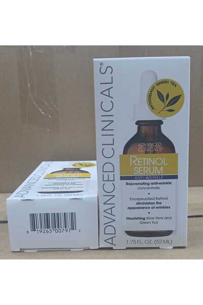 Advanced Clinicals Advanced Clinicals Retinol Serum 1.75 Oz 52ml