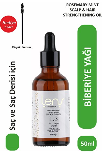Lens Biberiye Yağı Güçlendirir, Besler, Sağlıklı Büyümeyi Hızlandırır.saç Dök...