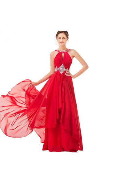 OEM Selene red occasion dress