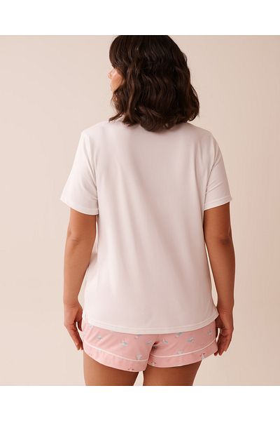 La Vie en Rose Seagull Print Super Soft T-shirt
