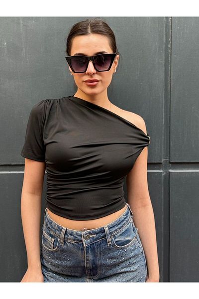 Next Women's Shoulder Buckle Body T-Shirt