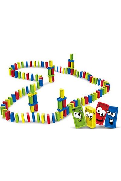 SyaMAG Domino Game With 100 Colored Pieces