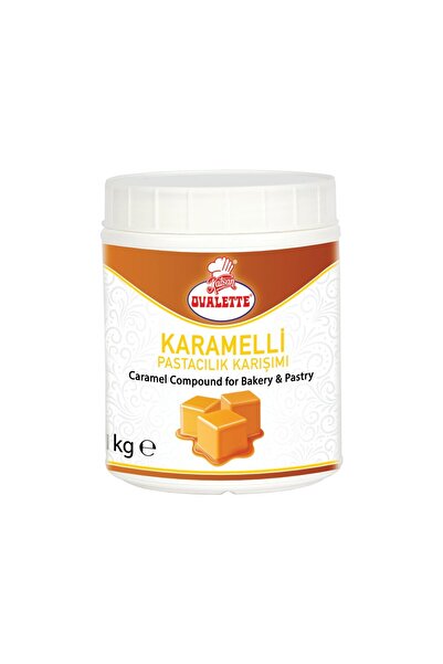 Katsan Ovalette Karamel Aromalı Pasta Katkı Jeli 1 Kg