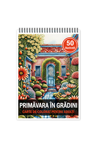 Legendary Gifts Carte de colorat pentru relaxare si antistres, 50 de ilustrat...