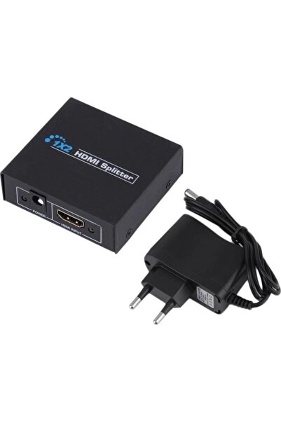 1x2 HDMI Splitter - Tek Girişten İki Ekrana HDMI Çoklayıcı Adaptör
