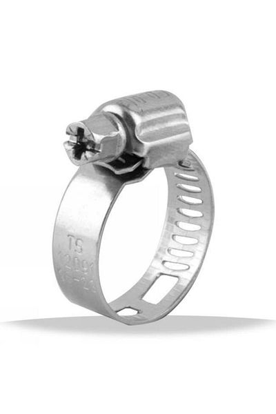 Hortum Plaza Hose Clamp a Type – 10 mm X 16 mm |   Crimping Clamp 100Pcs