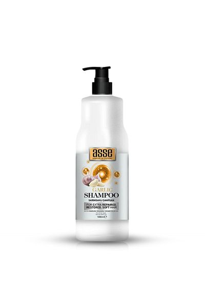 asse Black Garlic Hair Shampoo - 1000ml
