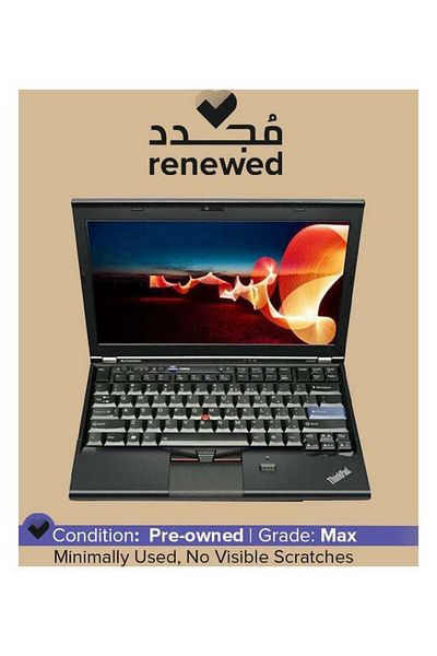 LENOVO Renewed - Thinkpad x220 Laptop With 12.3-Inch Display, Intel Core i5 Processor/2nd Gen/8GB RA
