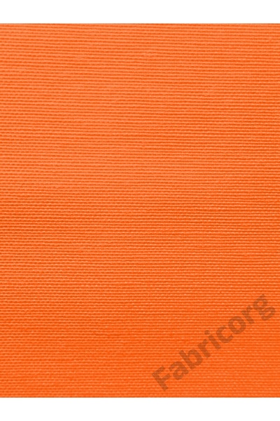 fabricorg Duck Cloth Throw Pillow Cover Suitable for Punch Orange (40X40 cm)