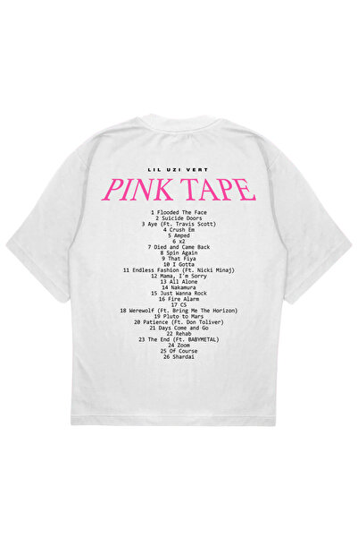 SVART WEAR PINK TAPE v2 tricou supradimensionat steagul Americii