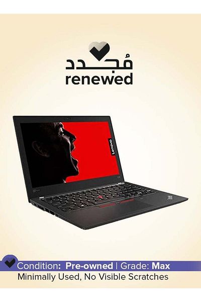 LENOVO Renewed - ThinkPad X280 Laptop With 12.5-Inch HD Display, Core i5/8th Generation/8GB RAM/256G