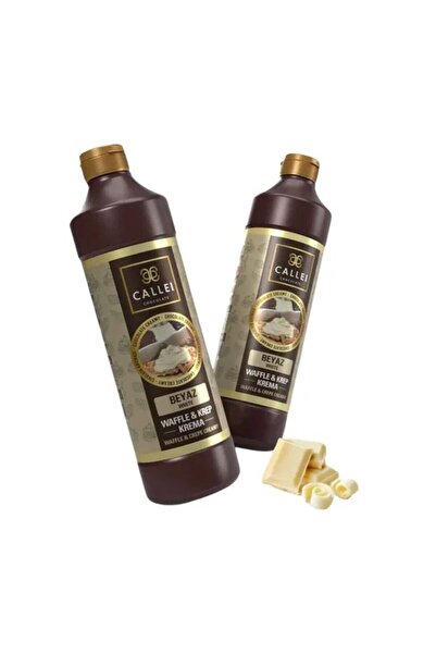 Callei Beyaz Çikolatalı Waffle ve Tatlı Sosu 1 Kg