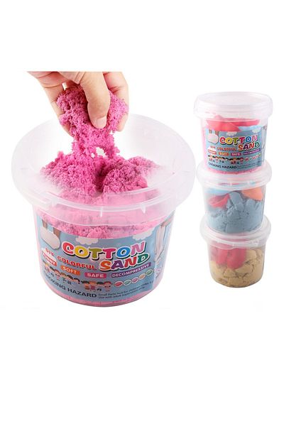 rexa Sand Play Sand for Kids with Ocean Molds Multicolored Sand for Boys and Girls