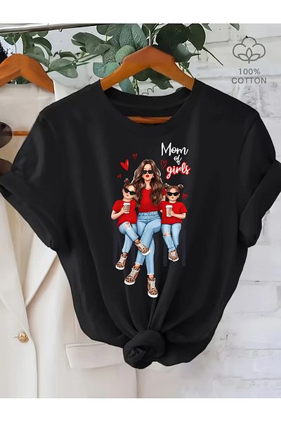 Pink Sky Mother Daughter Set "Do Not Forget to Add Each Product to the Basket by Making Two Separate Selections."