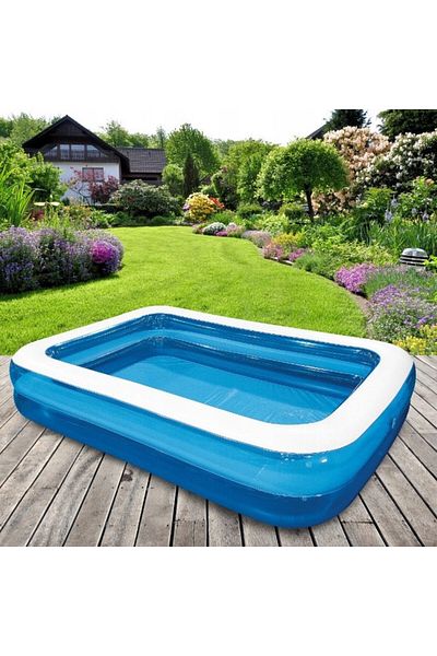 OEM Rectangular inflatable garden pool L35a XXL 305x183x50cm