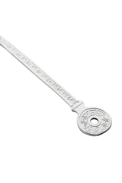 Dania 12-piece Silver-colored Stainless Steel Tea Spoons