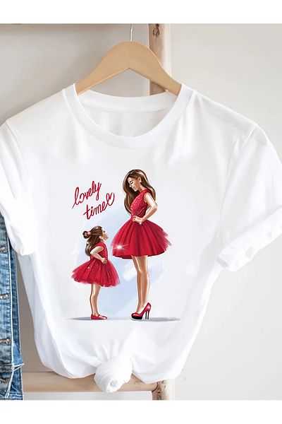 Pink Sky Mother Daughter Set "Do Not Forget to Add Each Product to the Basket by Making Two Separate Selections."