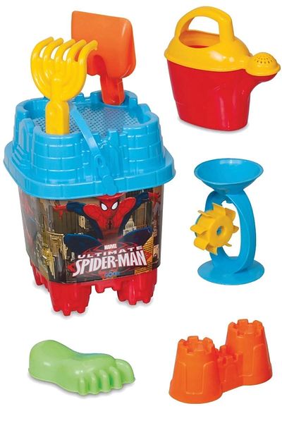SAZE 8 Piece Large Size Castle Beach Sea Sand Bucket Luxury Bucket Set Licensed