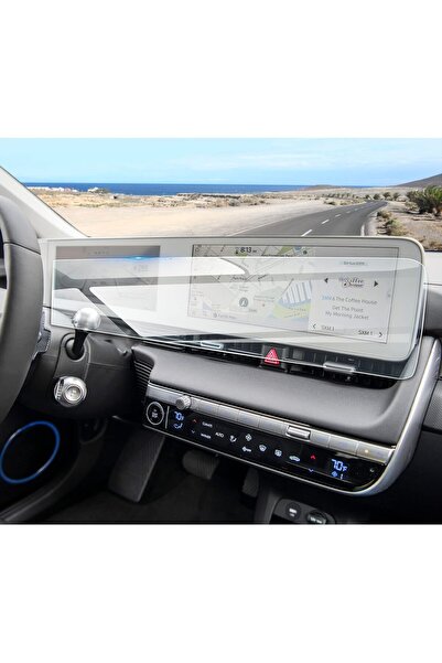 Mobilite هيونداي أيونيك 5 2022-2025 موديل شاشة الوسائط المتعددة والملاحة متوافقة مع واقي شاشة نانو 9H