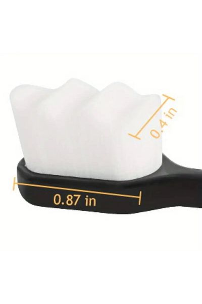 so shine tr 2 Pieces of 20.000 Nano Bristle Toothbrush (2 Pcs)